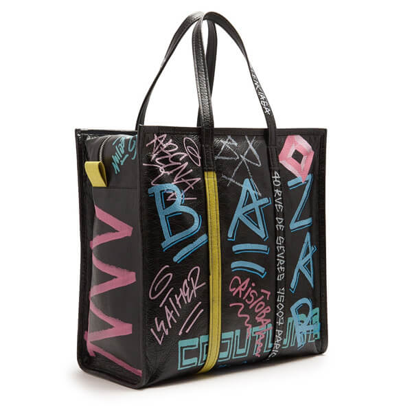 バレンシアガ トートバッグ  GRAFFITI BAZAR SHOPPER バッグ 